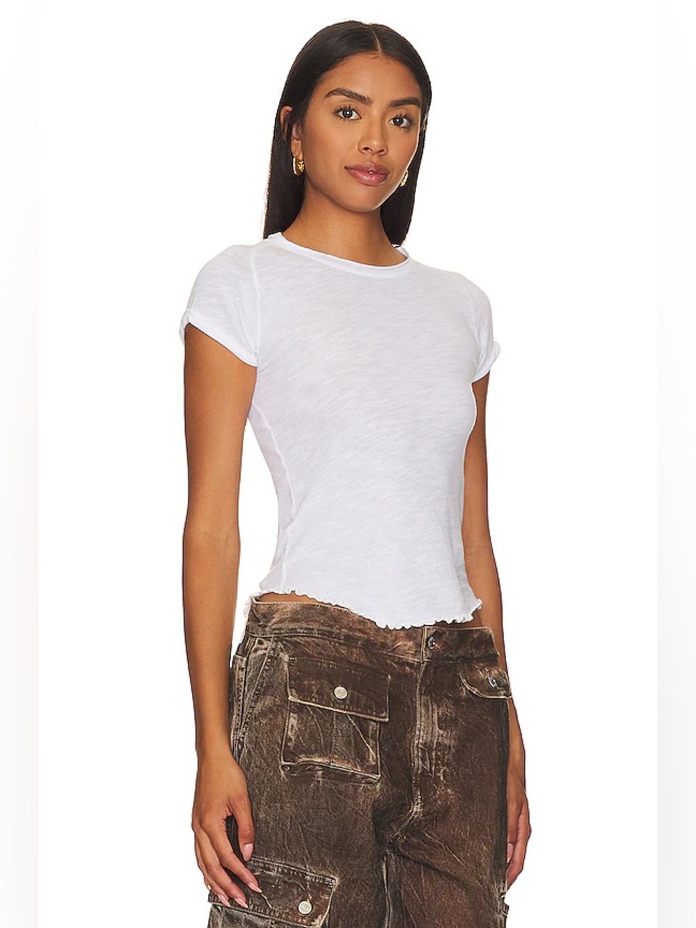 We The Free Be My Baby White Tee